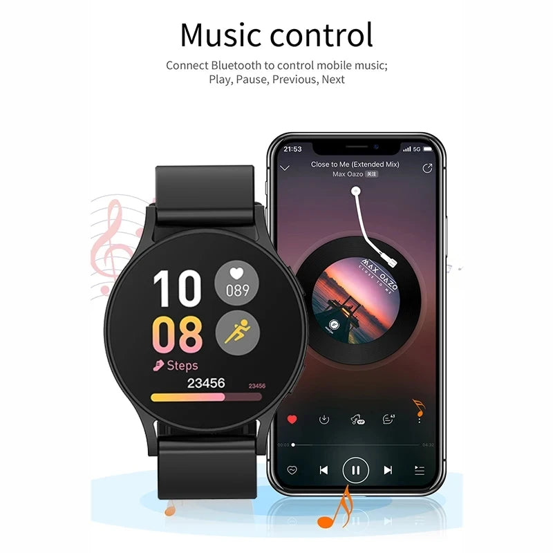 2024 New Bluetooth Call Smart Watch 6 Pro Heart Rate Custom Dials Sport Men Woman Smarthwhatch Health Monitor Smartwatch for Man