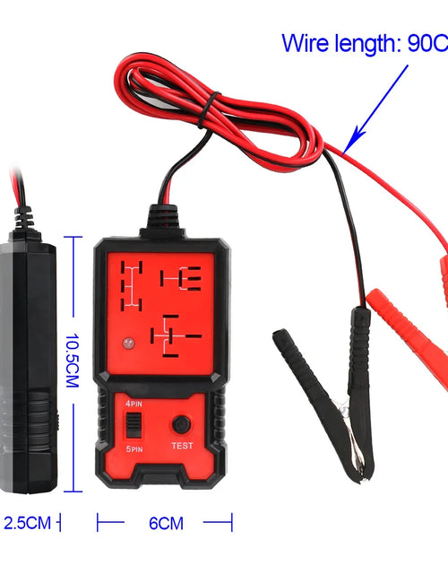 Load image into Gallery viewer, LED Indicator Light Car Battery Checker Automotive Electronic Relay Tester Car Relay Test Automotive Accessories Universal 12V
