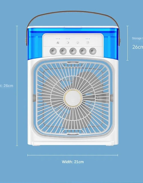 Load image into Gallery viewer, Portable Air Conditioners Fan,600Ml Cooling Fan Air Conditioner,3 Wind Speed,Removable Evaporative Air Cooler for Room/Office
