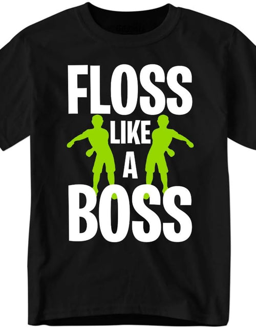 Load image into Gallery viewer, Floss like a Boss Funny Youth Gamer Shirt for Boys and Girls
