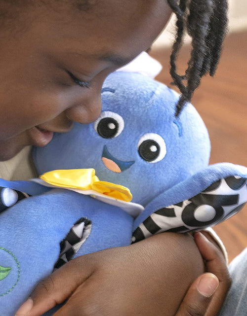 Load image into Gallery viewer, Octoplush Musical Huggable Stuffed Animal Plush Toy, Learn Colors in 3 Languages, Blue, 11&quot; Age 3 Month and Up,
