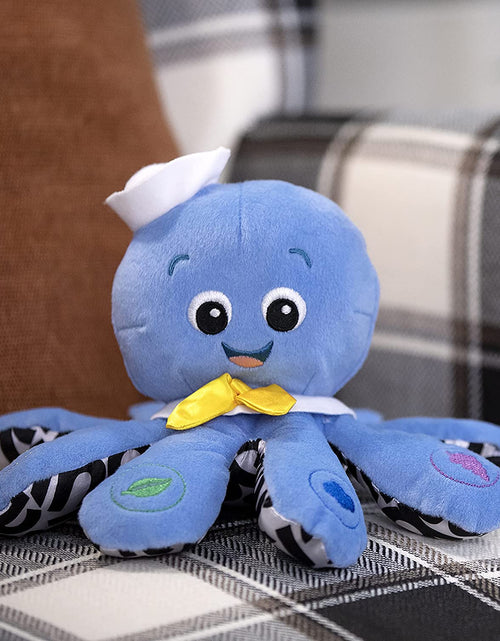 Load image into Gallery viewer, Octoplush Musical Huggable Stuffed Animal Plush Toy, Learn Colors in 3 Languages, Blue, 11&quot; Age 3 Month and Up,
