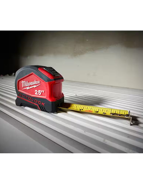 Load image into Gallery viewer, 25 Ft. Compact Auto Lock Tape Measure with 16 Ft. Compact Auto Lock Tape Measure
