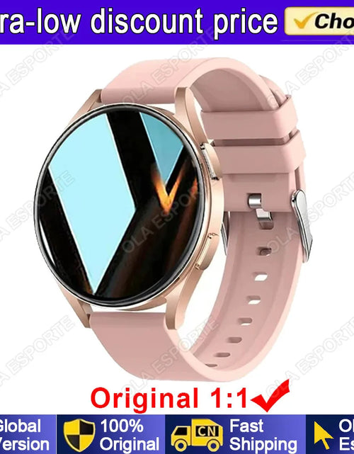 Load image into Gallery viewer, 2024 New Bluetooth Call Smart Watch 6 Pro Heart Rate Custom Dials Sport Men Woman Smarthwhatch Health Monitor Smartwatch for Man
