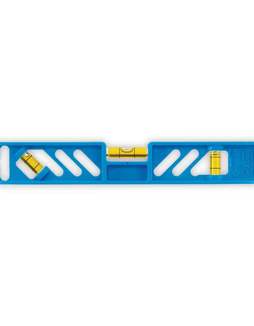 Load image into Gallery viewer, 9 In. Polycast Torpedo Level with 7 In. Aluminum Rafter Square
